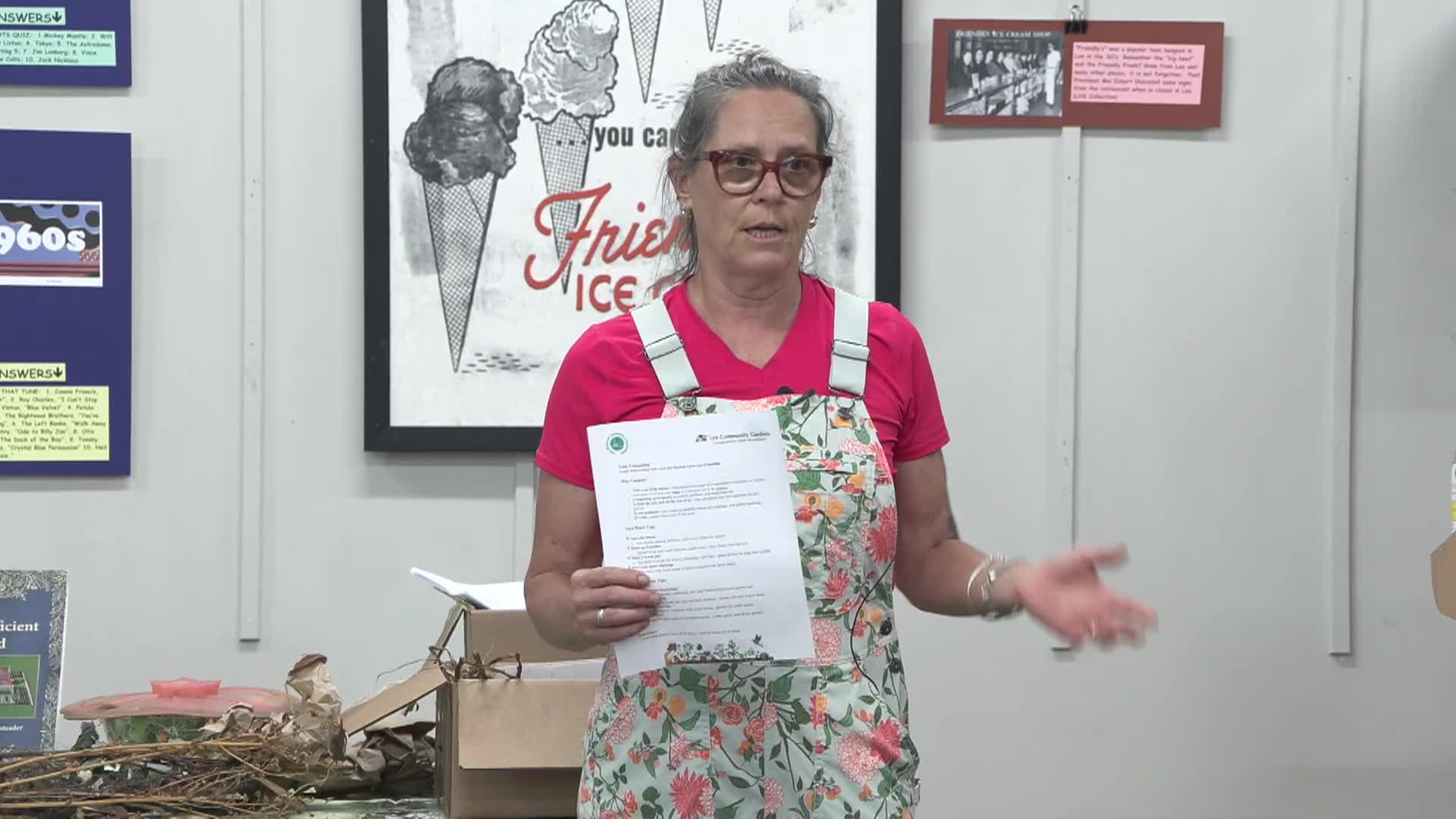 The Lee Library – Katherine Miller, Composting Workshop