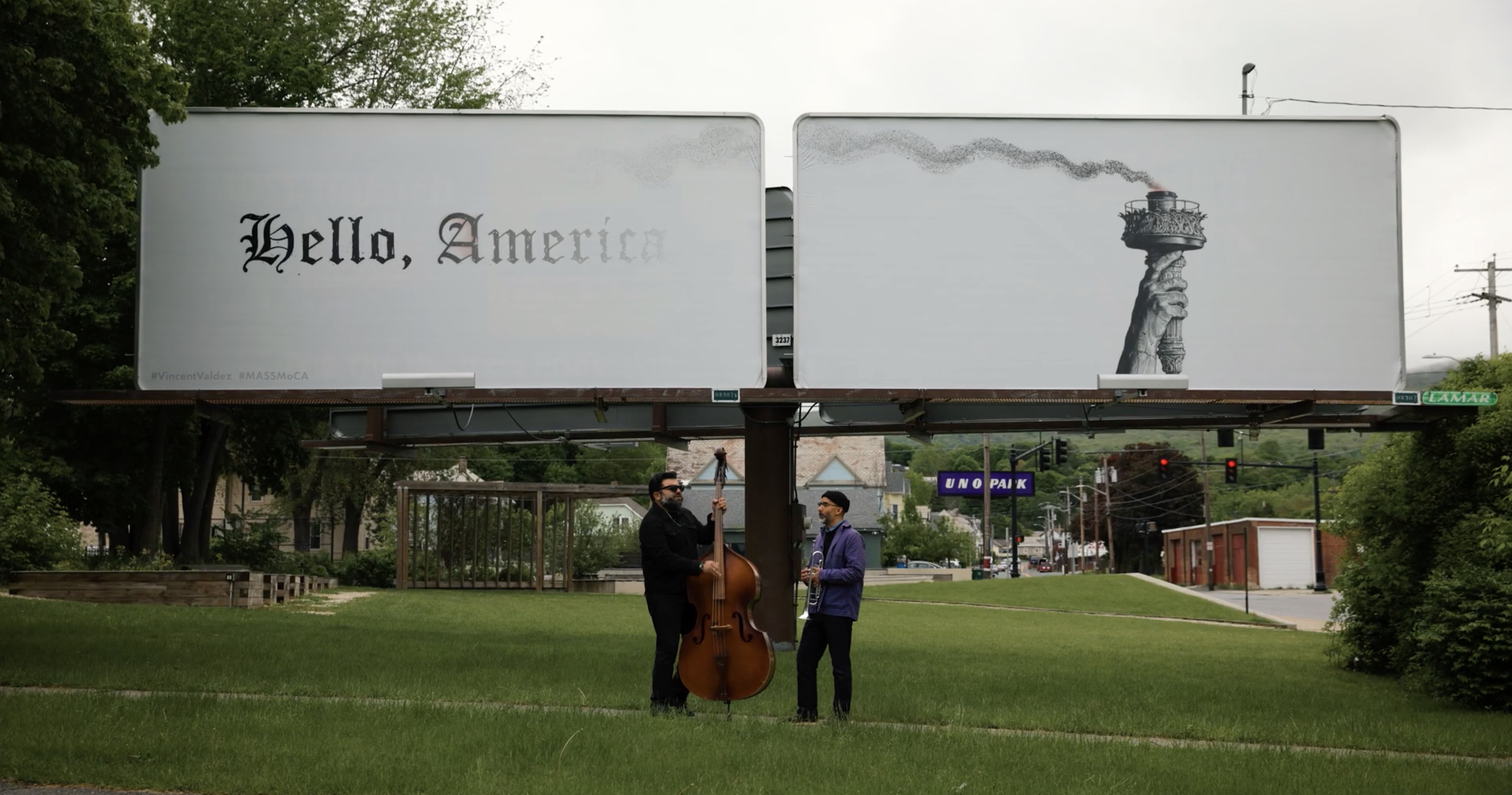 MASS MoCA – Nick Gaitan ft. Vincent Valdez, Pickin’ Sides
