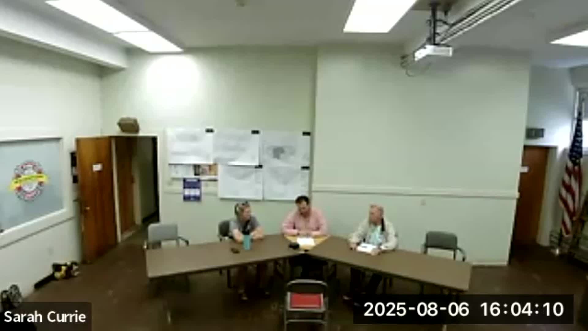 Williamstown Fire District Prudential Committee Meeting – 8.6.25