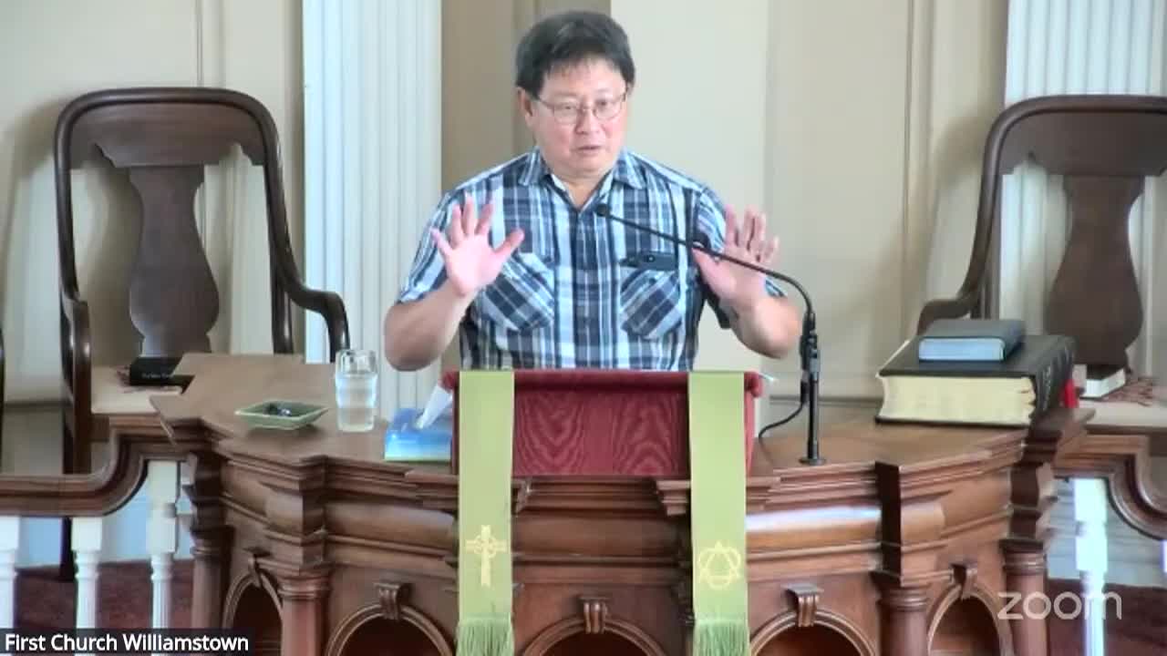 First Congregational Church Worship Service with guest preacher Quentin Chin 8.17.25