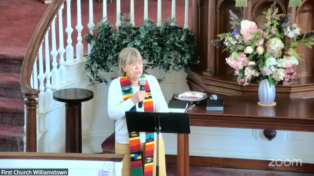 First Congregational Church Worship Service with guest preacher Ann Clark-Killam 8.31.25