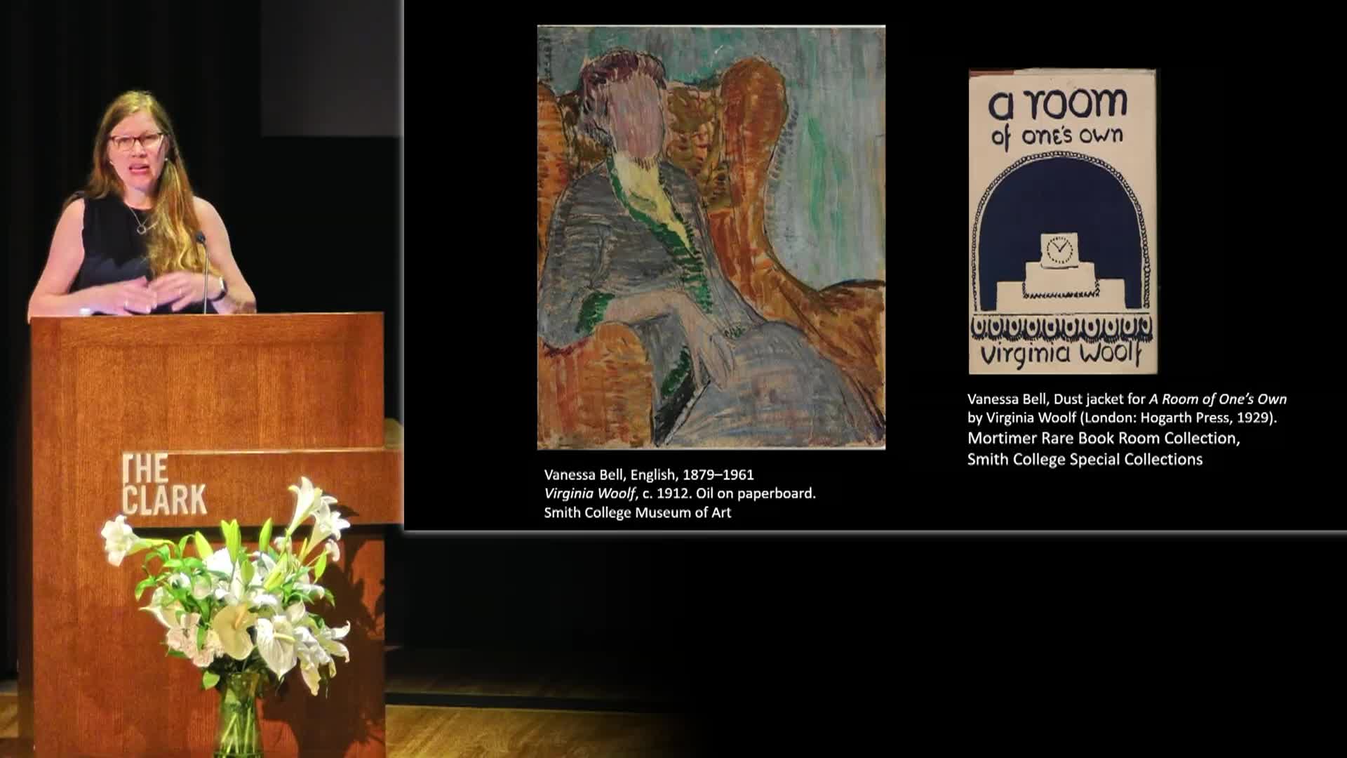 The Clark – A Room of Her Own, Opening Lecture