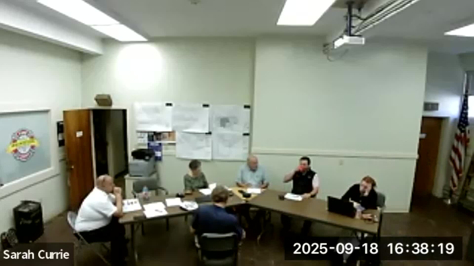 Williamstown Fire District Finance Committee Meeting – 9.18.25