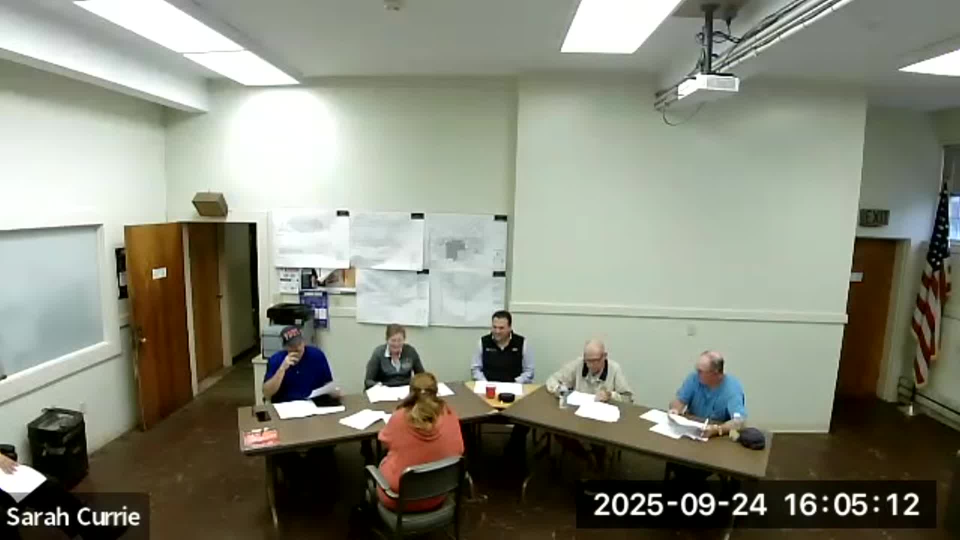 Williamstown Fire District Prudential Committee Meeting – 9.24.25
