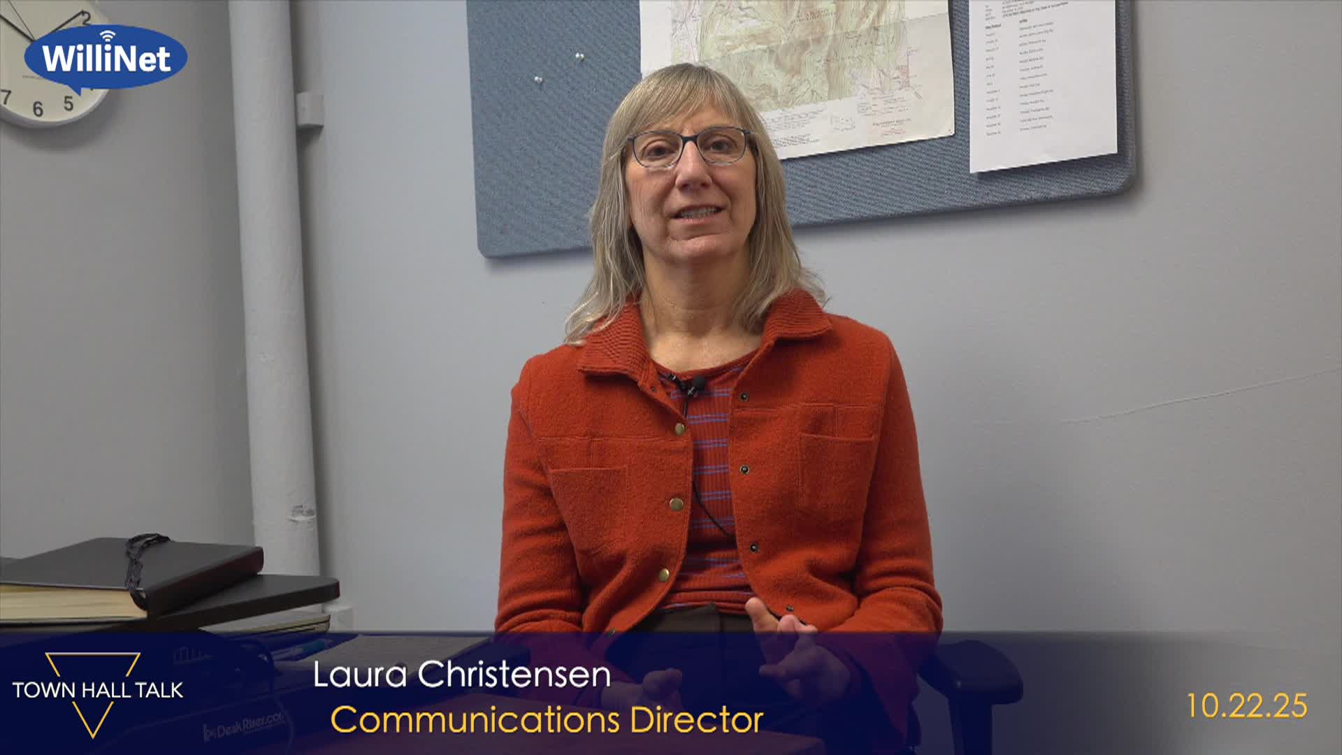 Town Hall Talk – Meet Communications Director & I.T. Manager