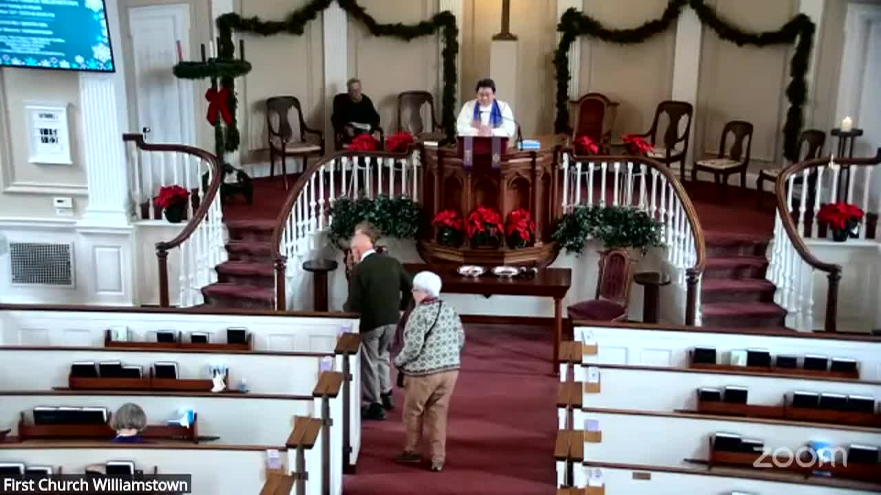 First Congregational Church Worship Service with Rev. Quentin Chin 11.30.25