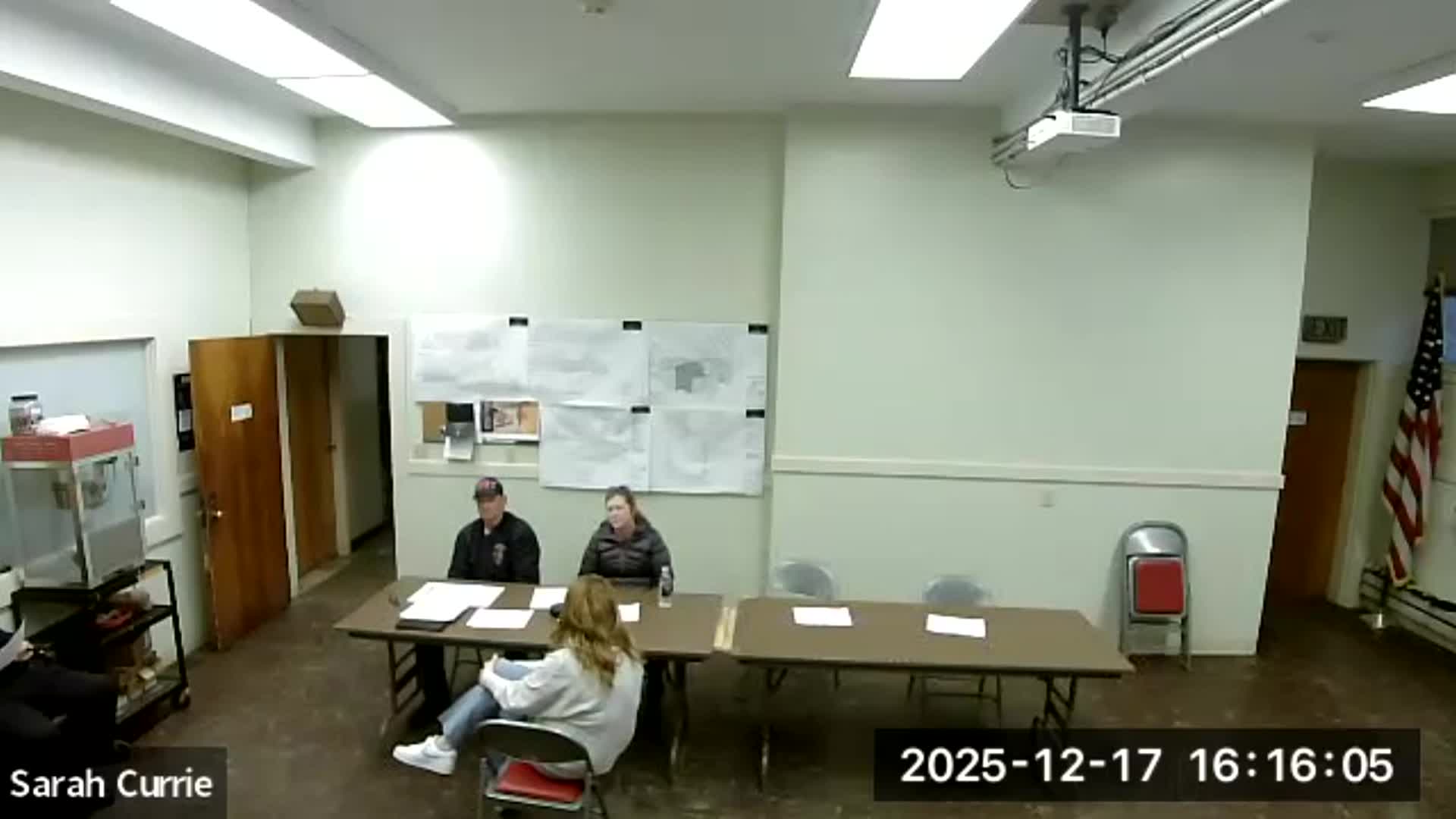 Williamstown Fire District Prudential Committee Meeting – 12.17.25