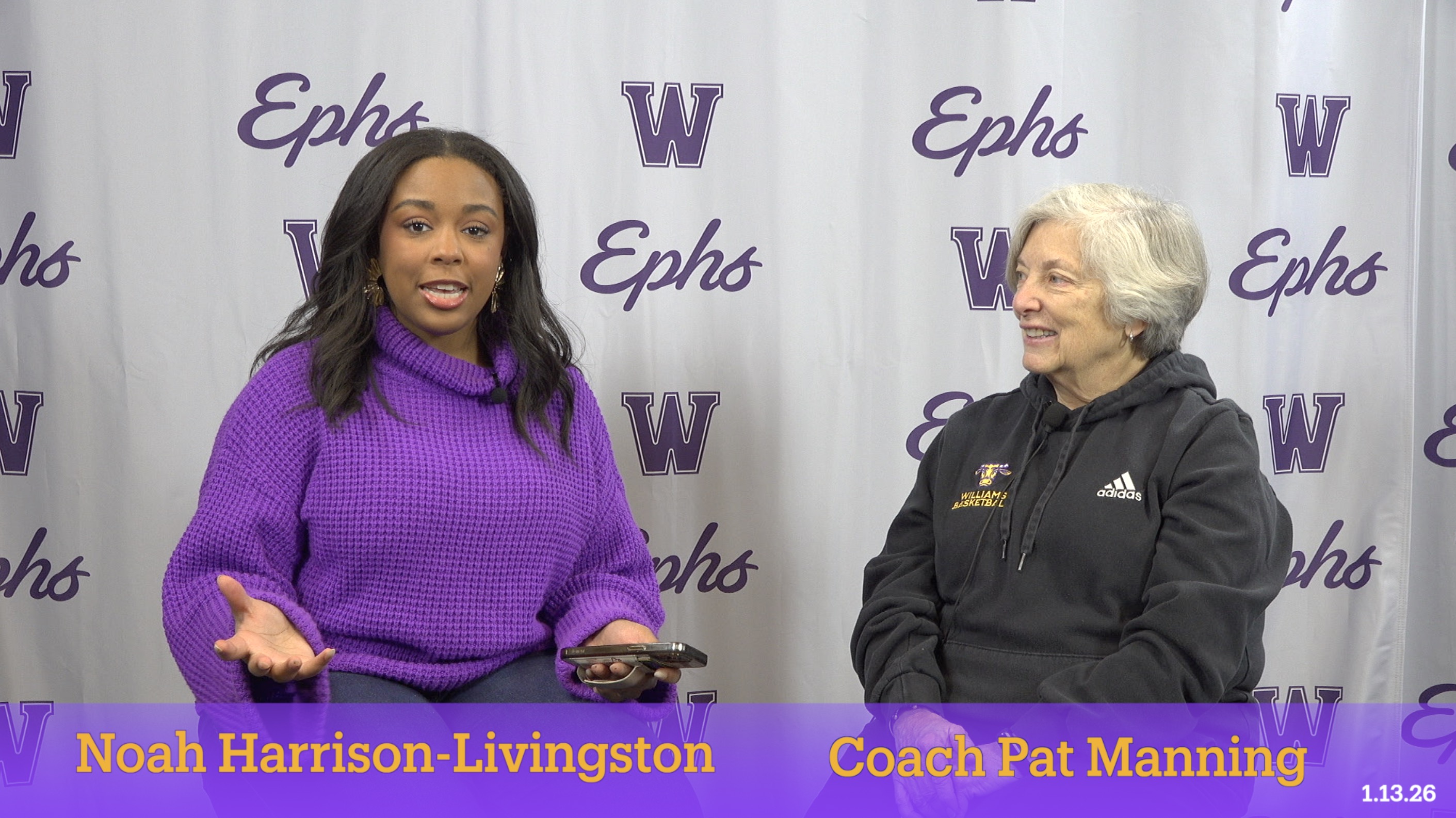 Williams College Basketball Show 1.13.26