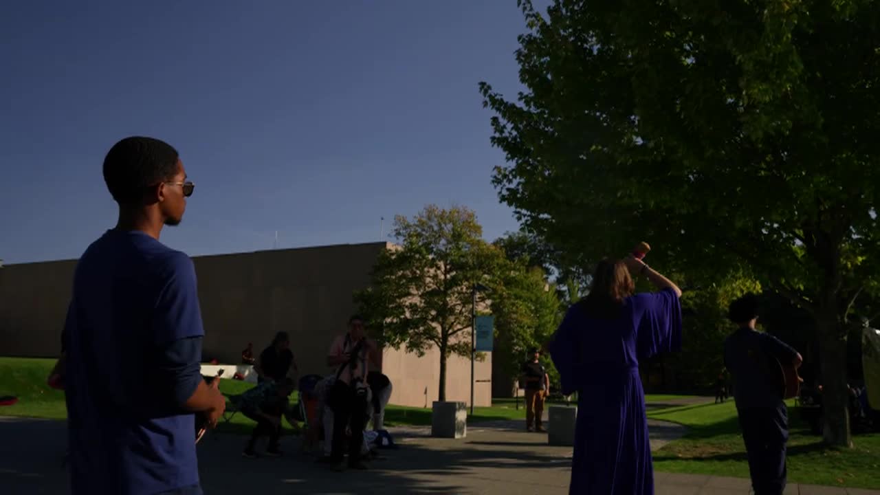 WCMA – Tsedaye Makonnen, Refuge used to live among the Hoosic River and the White Oak Trees, Clark Art Performance