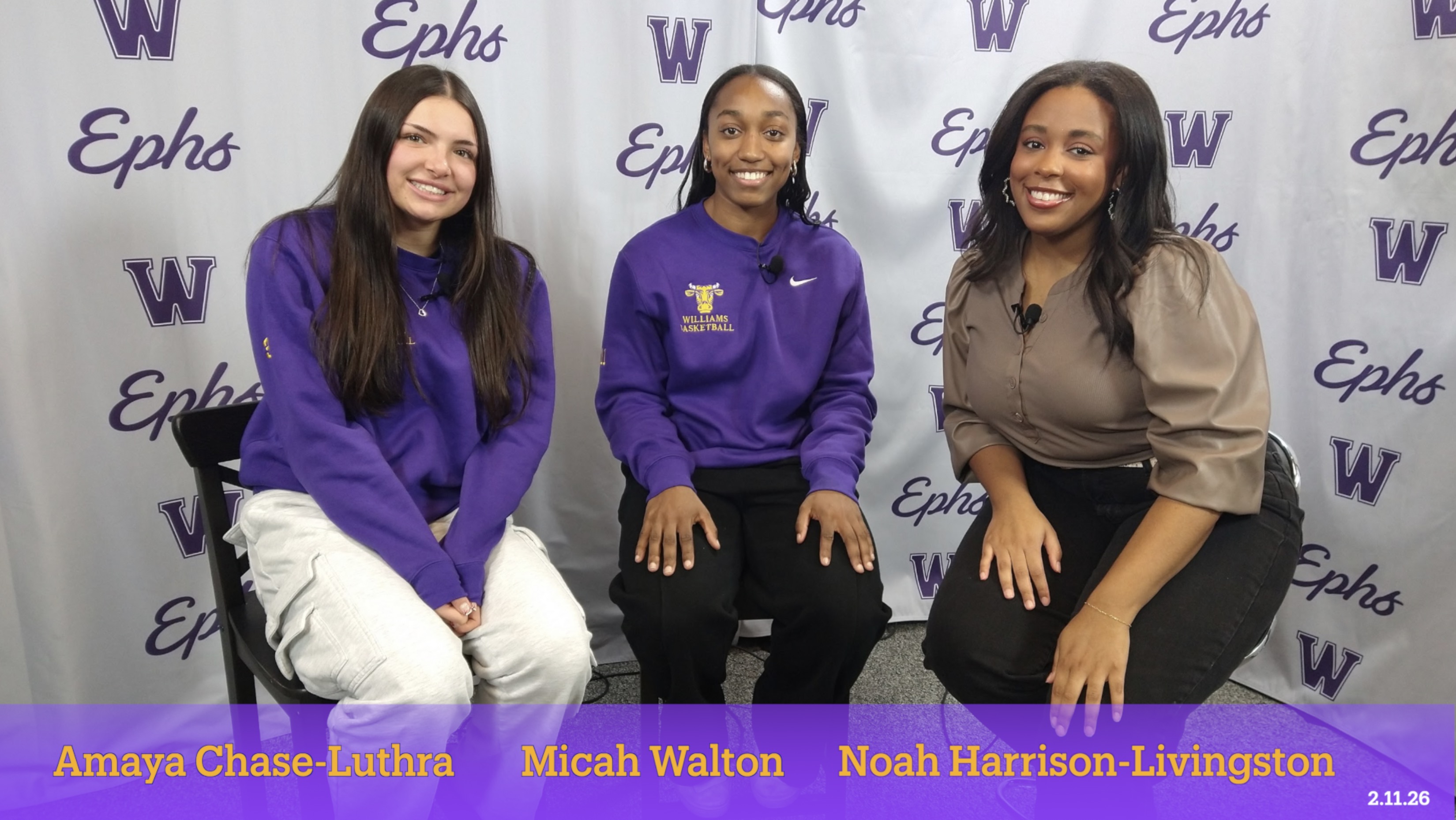 Williams College Basketball Show 2.11.26