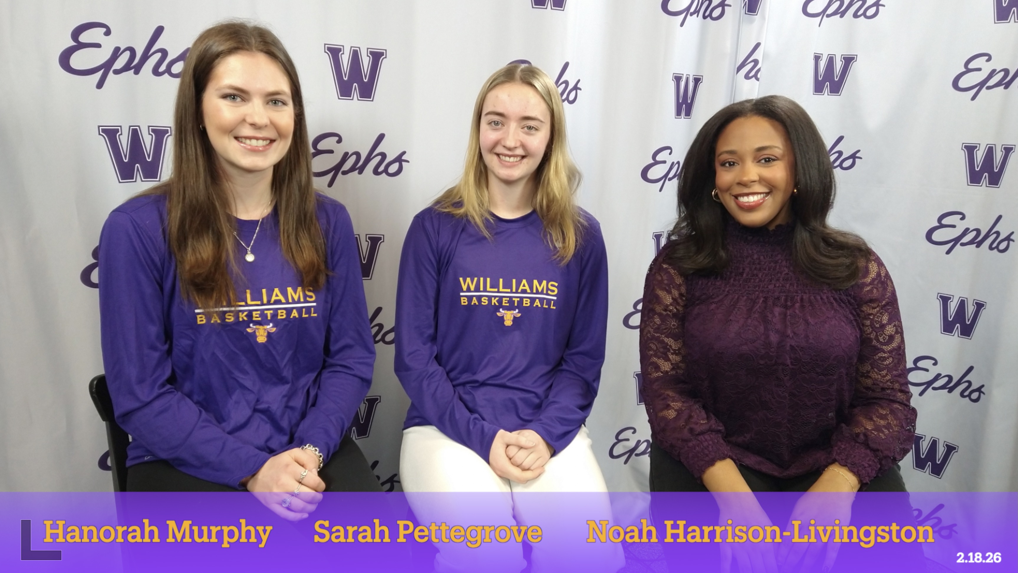 Williams College Basketball Show 2.18.26