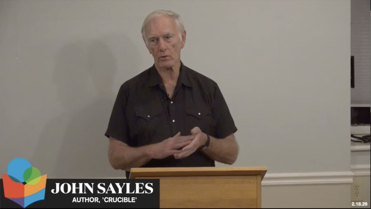 John Sayles, Filmmaker and Author, at the North Adams Public Library