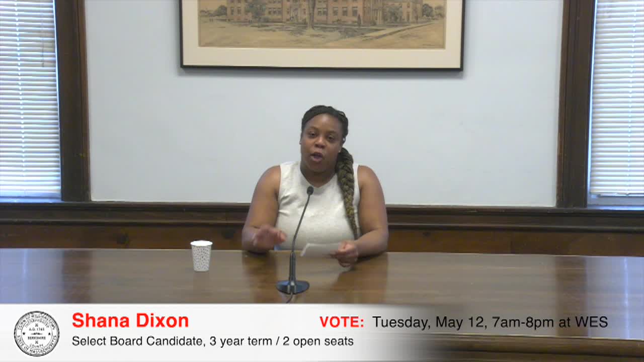 Meet the Candidate – Shana Dixon, Select Board