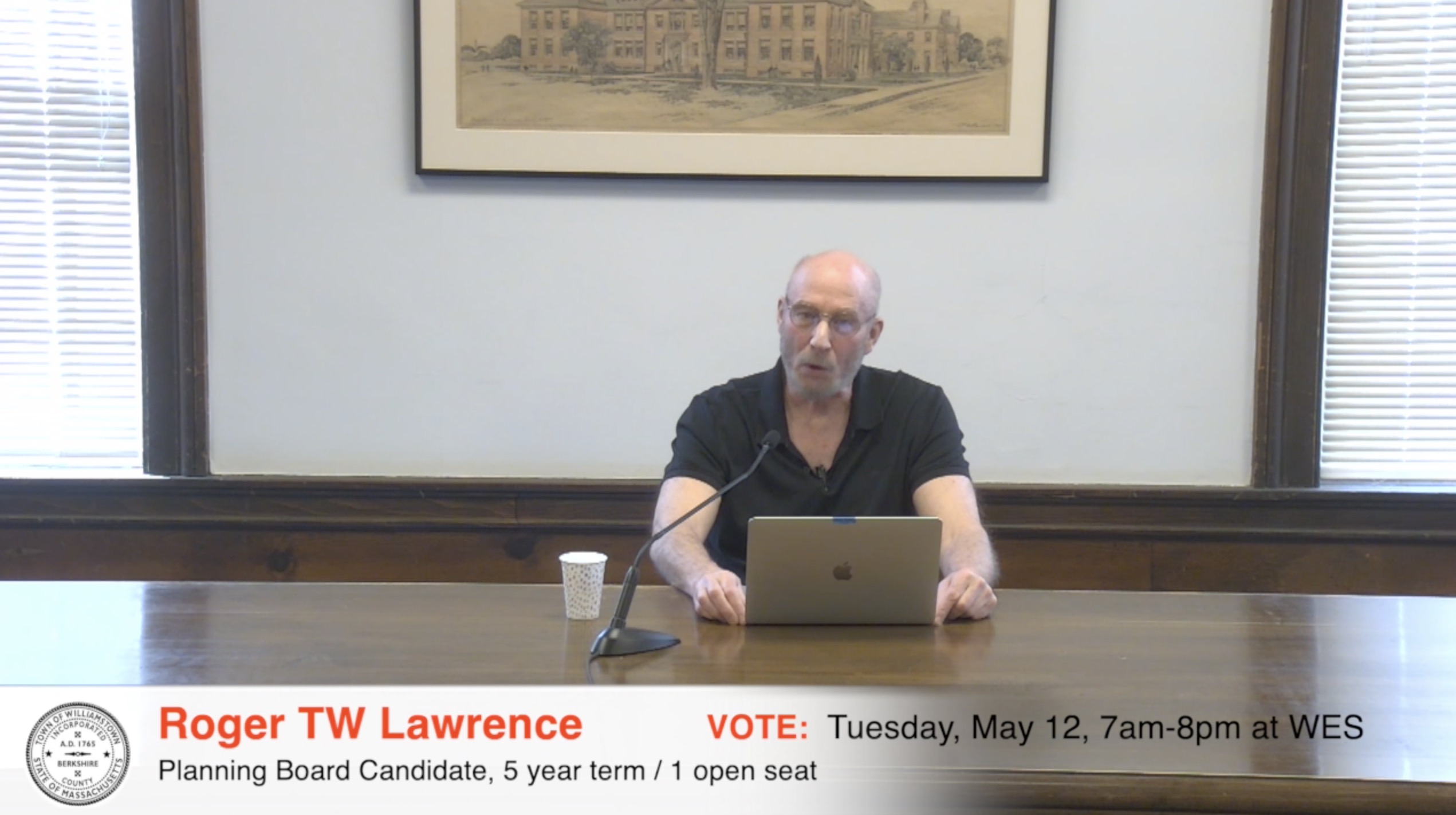 Meet the Candidate – Roger TW Lawrence, Planning Board