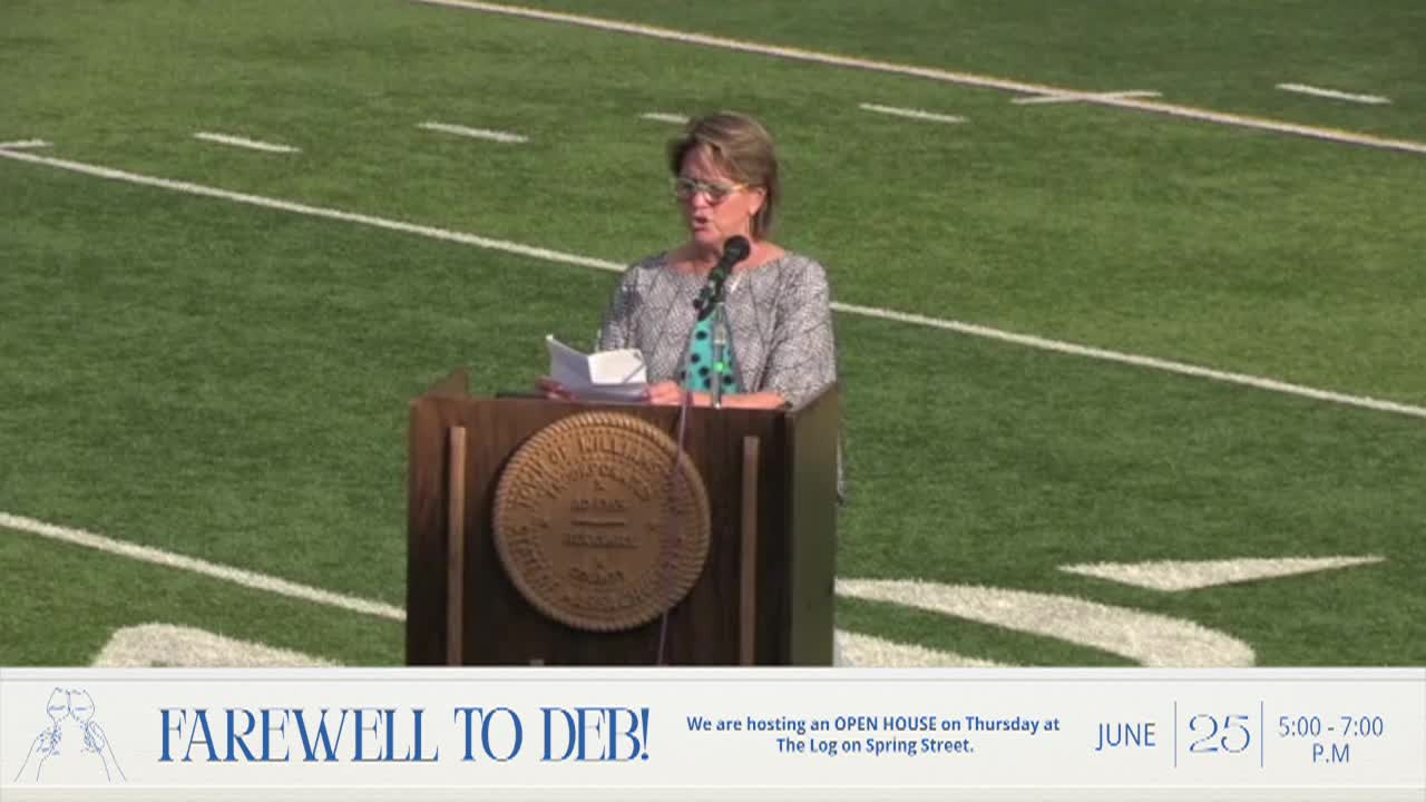 Community Invited to Farewell to Deb 6.25.26