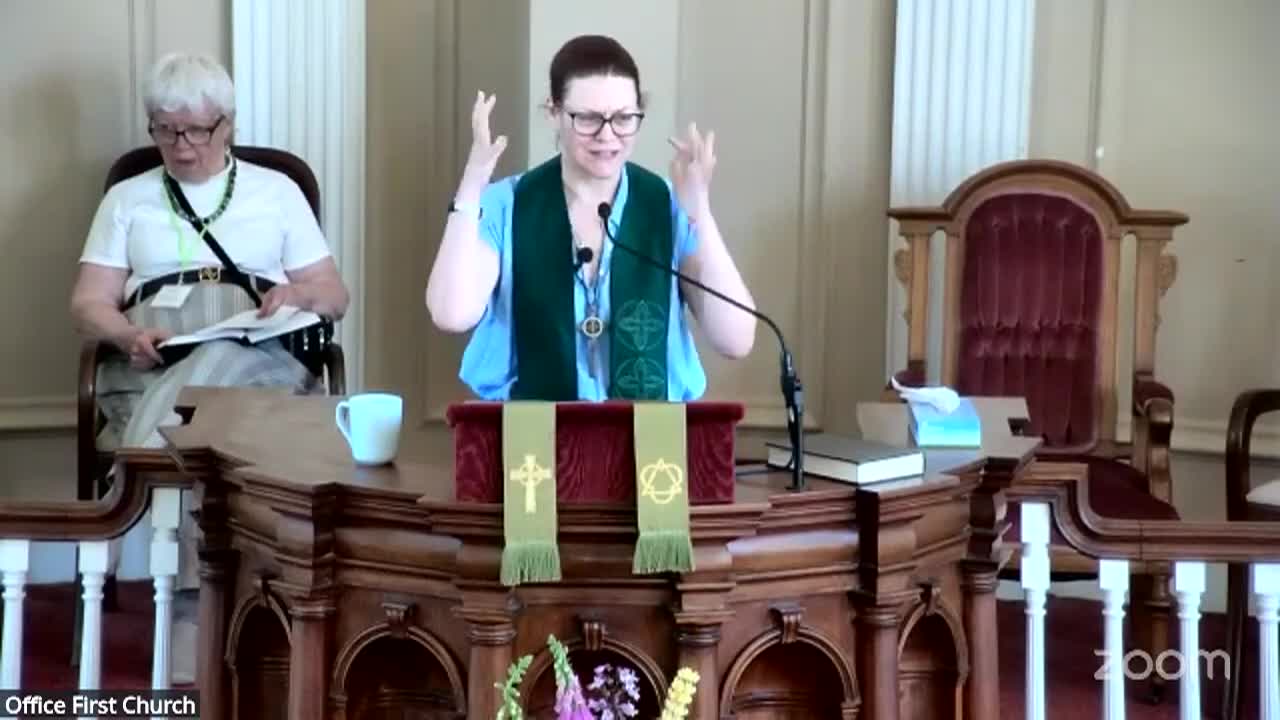 First Congregational Church Worship Service with Rev. Mary Nelson 6.21.26