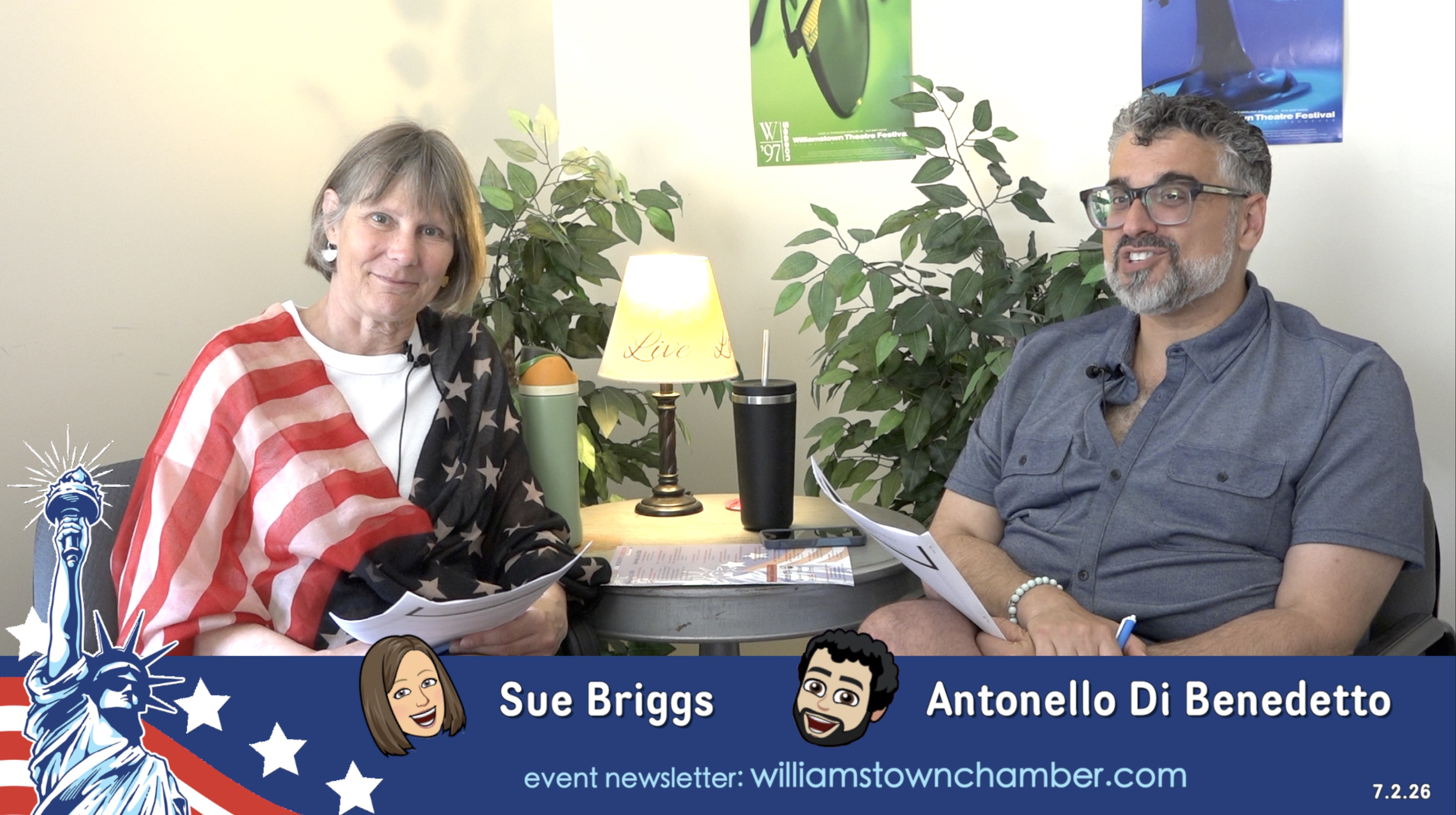 Window on the Weekend with Antonello and Sue 7.2.6