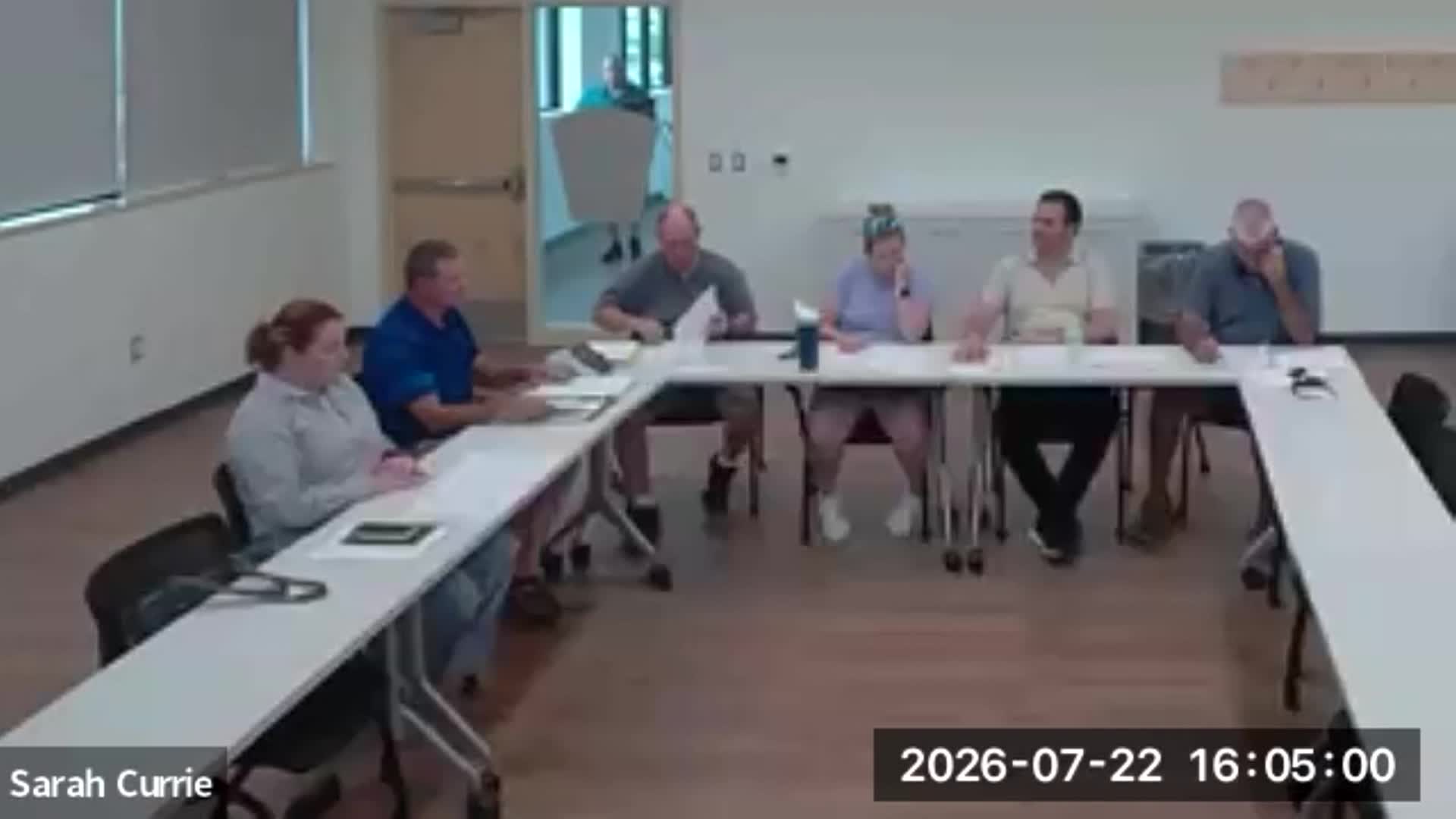Williamstown Fire District Prudential Committee Meeting – 7.22.26