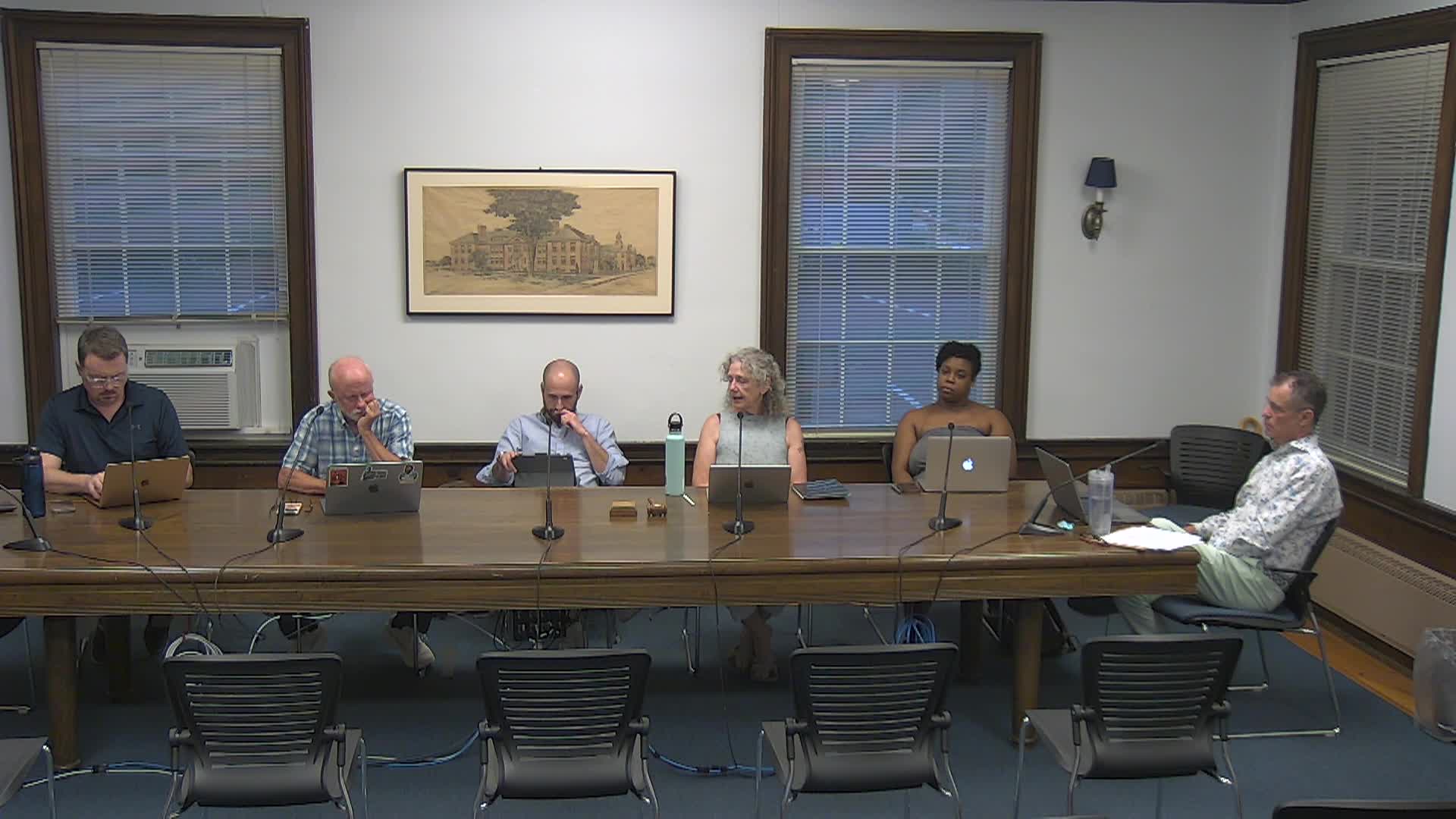 Select Board Meeting – 7.27.26